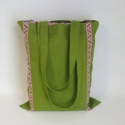 Zaļa lina soma Nr.2